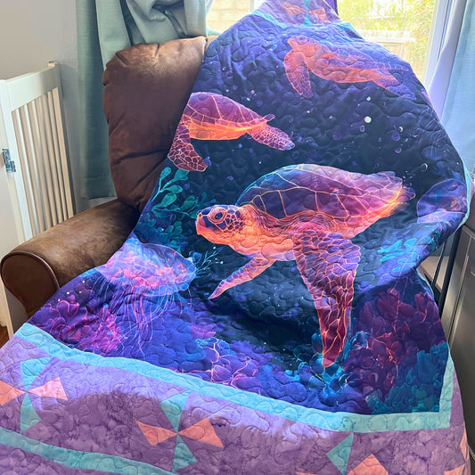 Sea Turtle Quilt Panel: A Deep-Sea Dream for Every Quilter