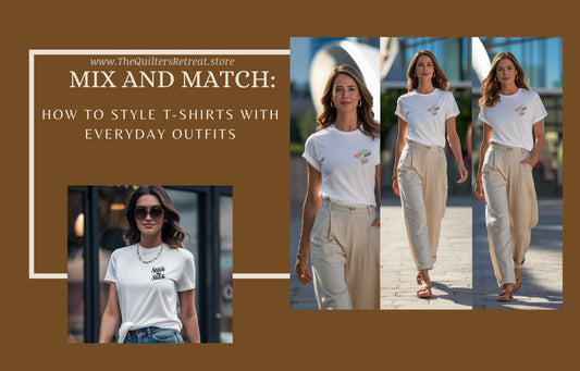 Mix and Match: How to Style T-Shirts with Everyday Outfits