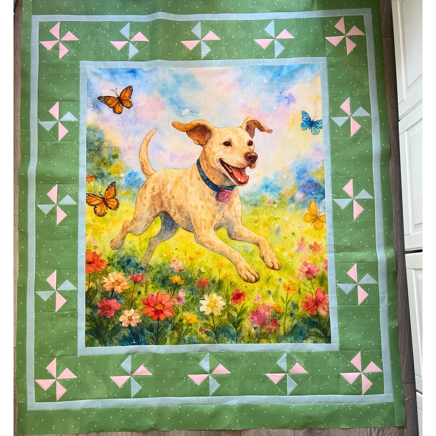 Twirly Turnstile Panel Quilt Pattern – A Whimsical Spin on a Classic Design - Digital Download