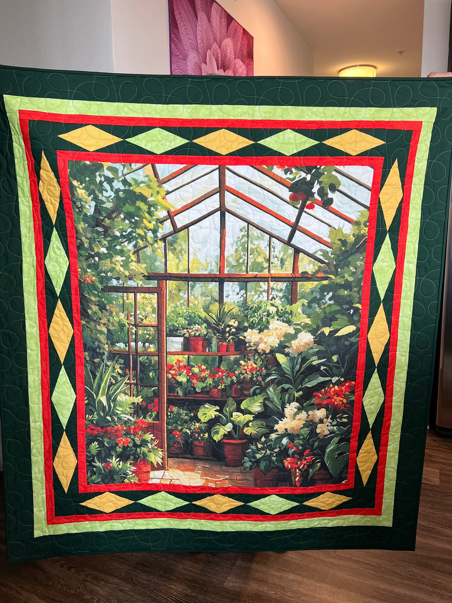 The Secret Greenhouse Quilt Pattern – Free Quilt Pattern - PDF Download