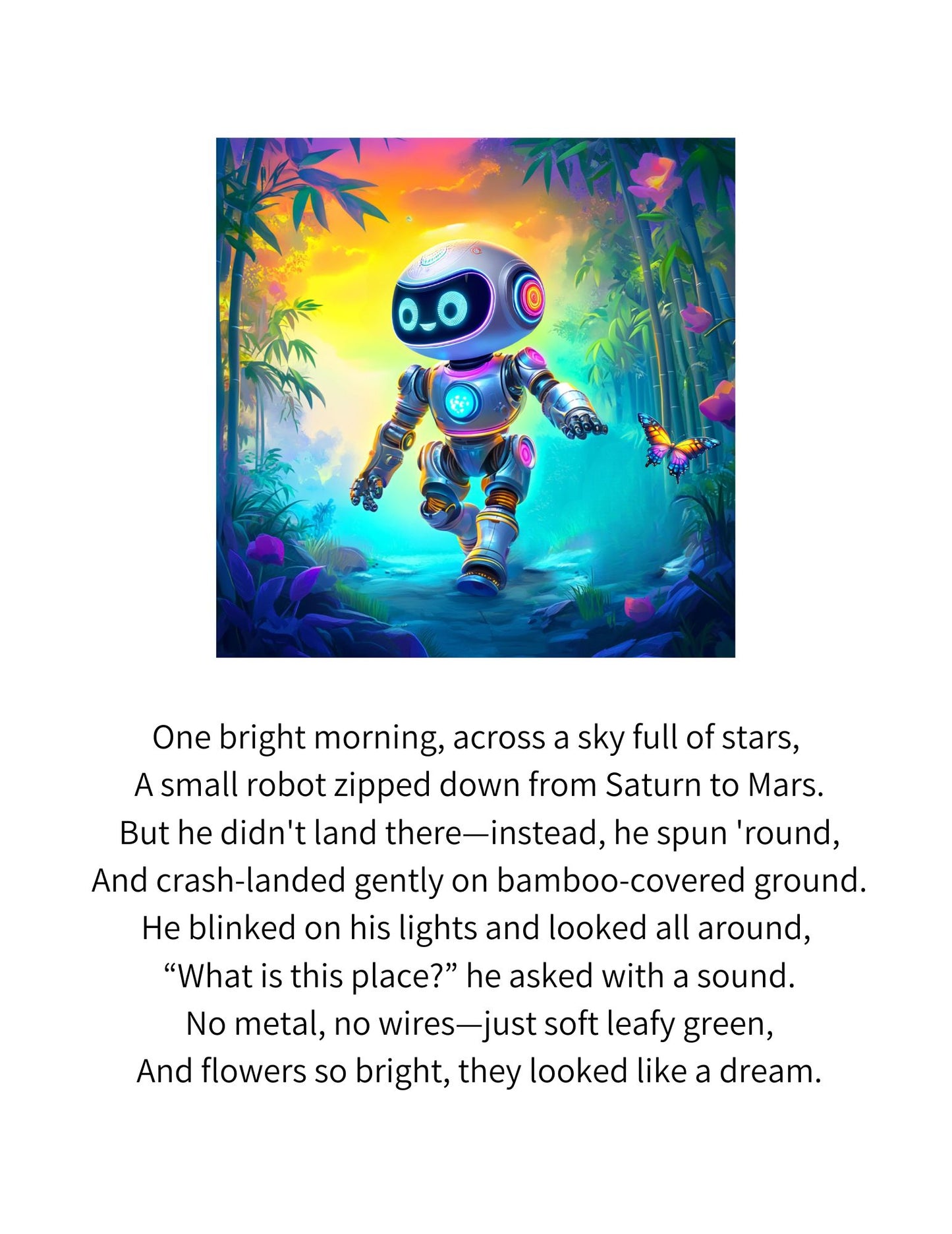 Panda & Robot Storybook – Free Downloadable Quilt Story for Kids and Quilters