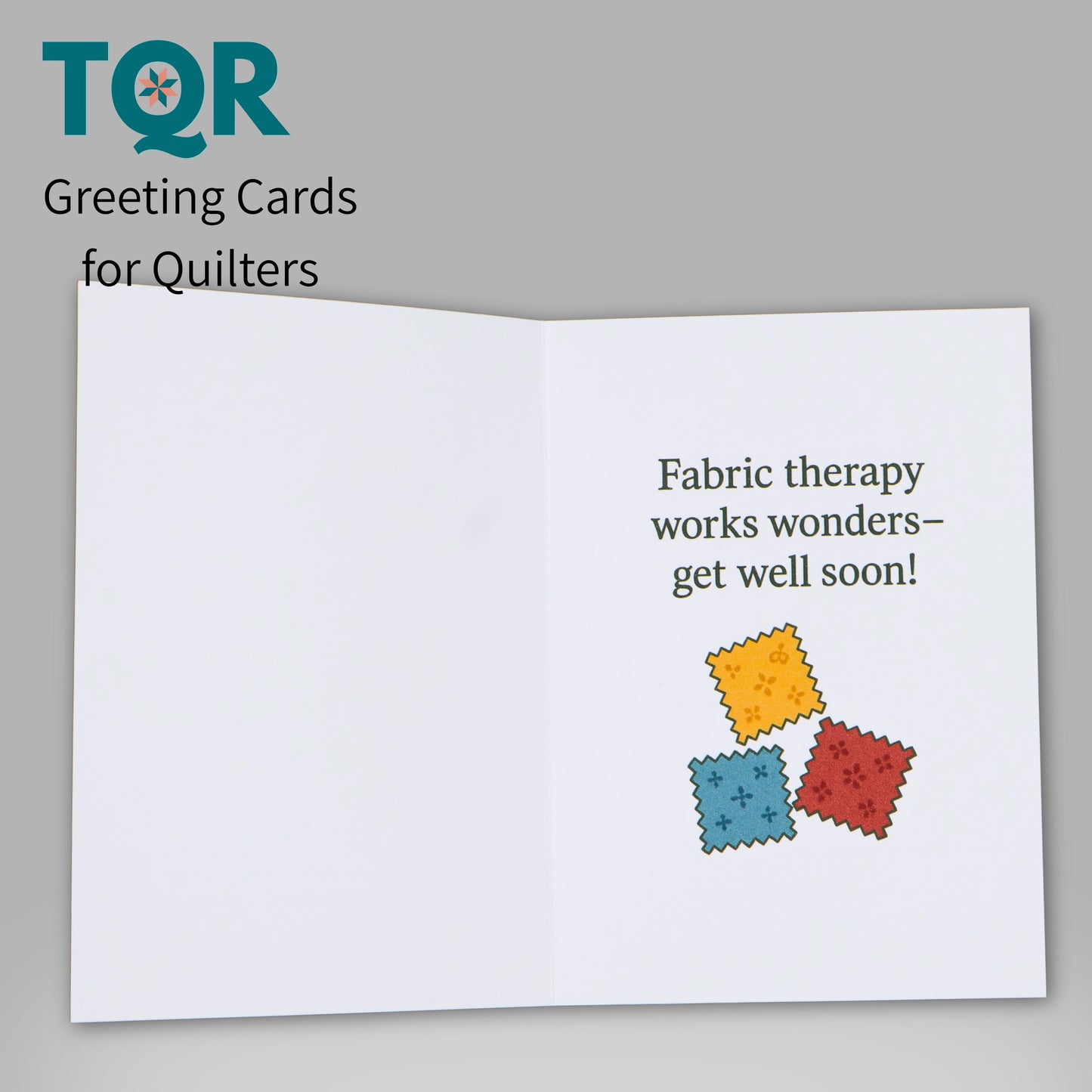 Take Two Fat Quarters and Call Me in the Morning – Quilting Get Well Card