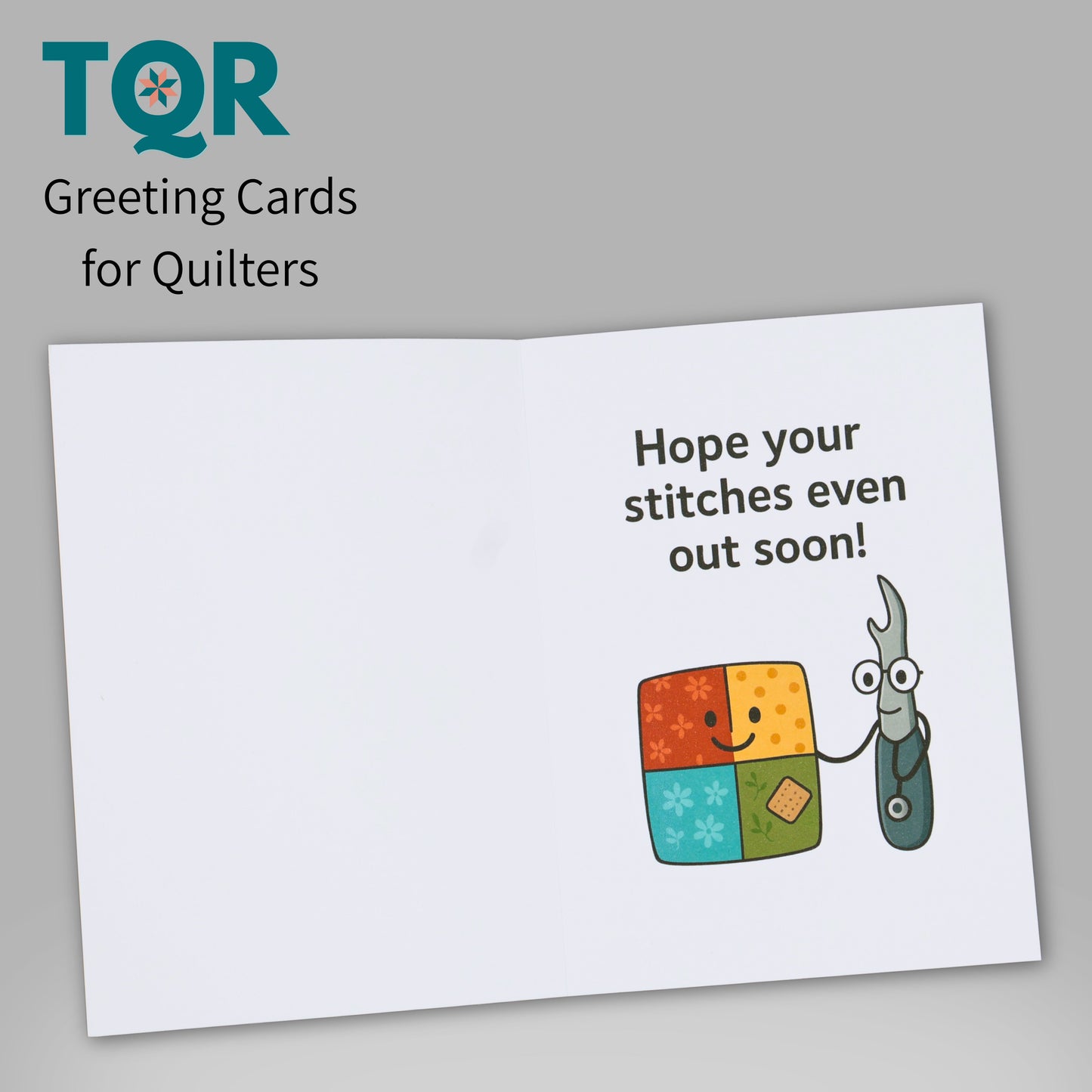 Feeling a Little Sew-Sew? – Funny Quilting Get Well Card