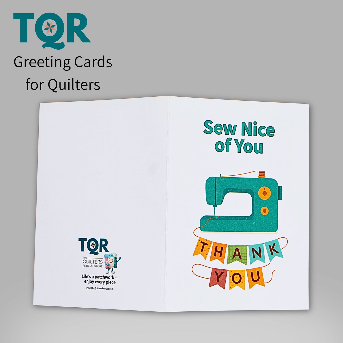 Sew Nice of You – Quilting Thank You Card for Quilters and Sewing Friends