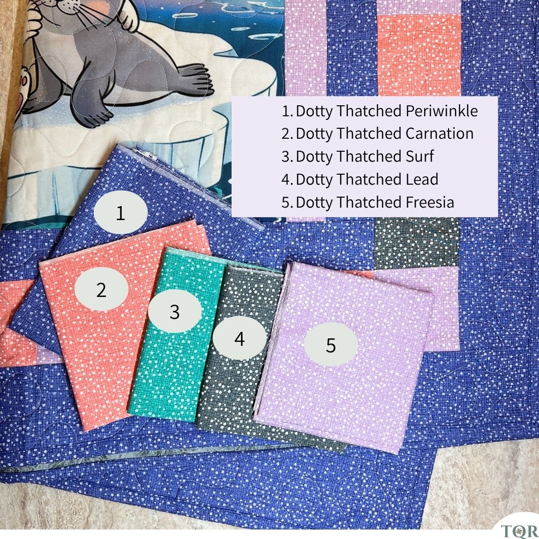 Northern Snuggles Baby Quilt Panel + Pattern
