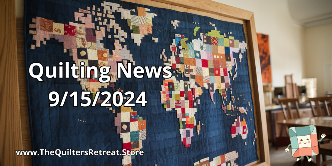 Halloween Quilting News for 9/15/2024 from The Quilters Retreat.Store
