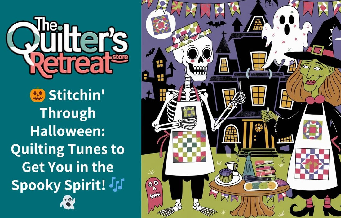 🎃 Free Quilting Tunes to Get You into the Spooky Spirit! 🎶👻