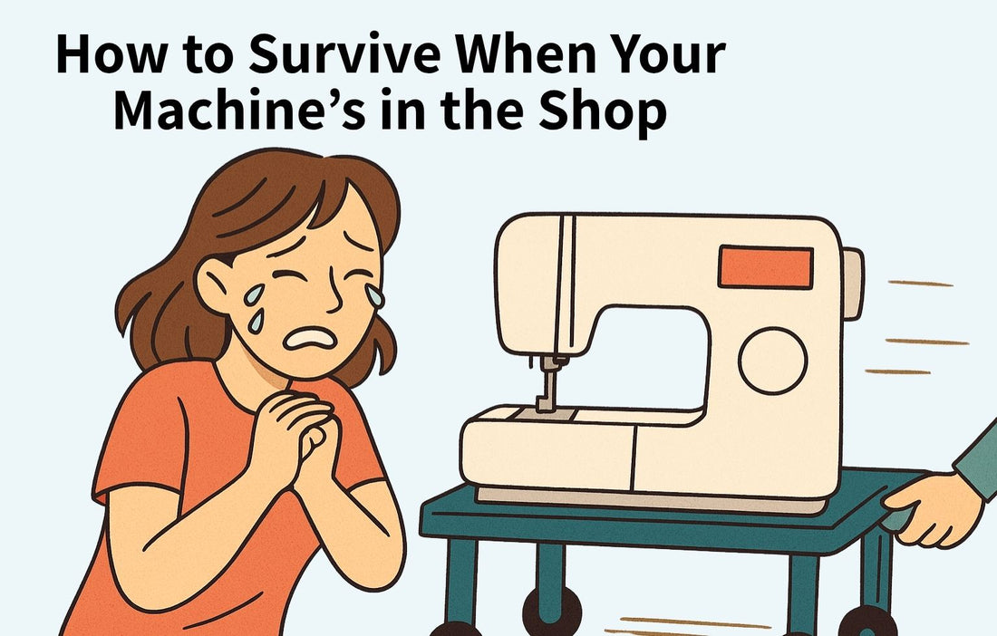 Sew What Now? How to Survive When Your Machine’s in the Shop