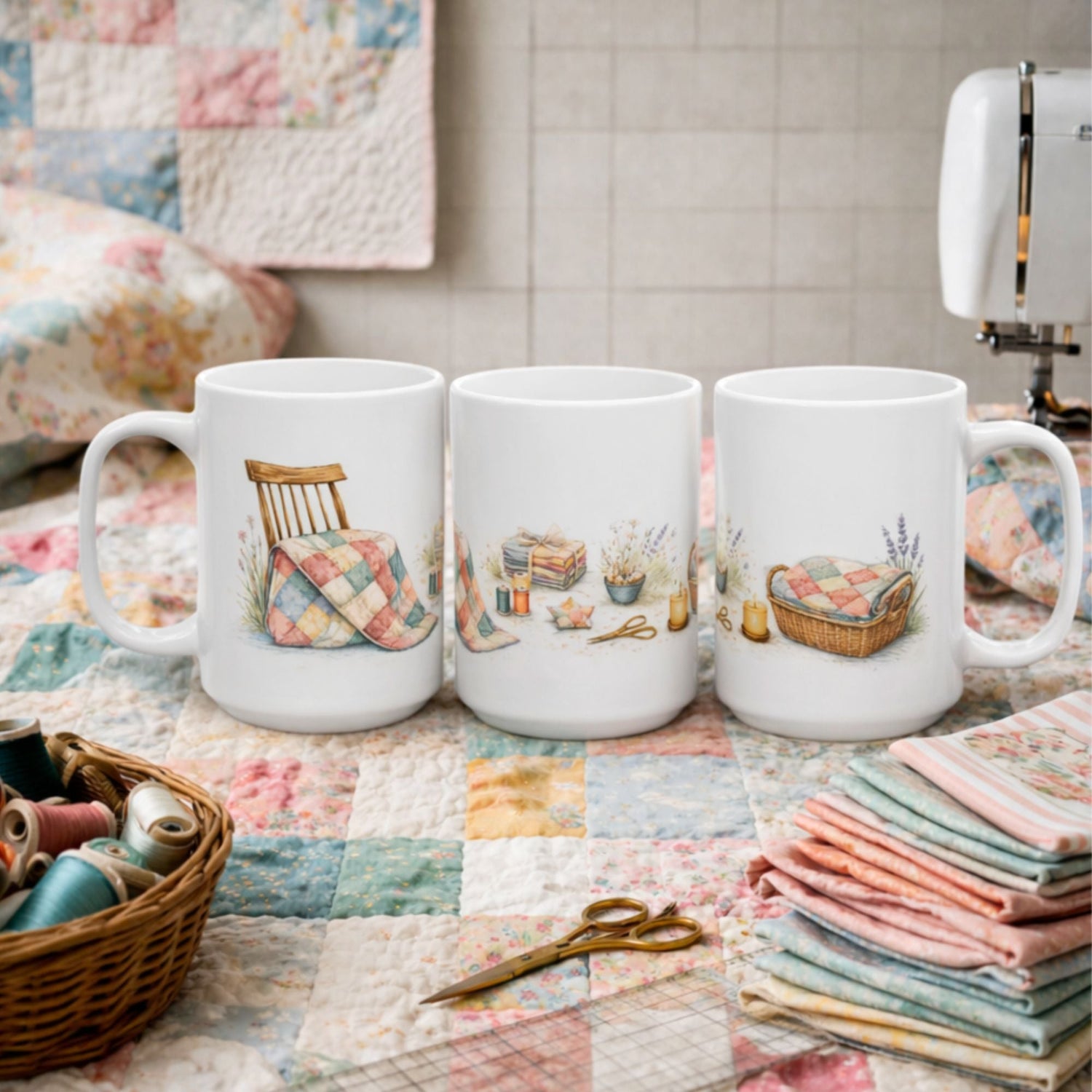 Soft Sentiments: Ceramic Mugs