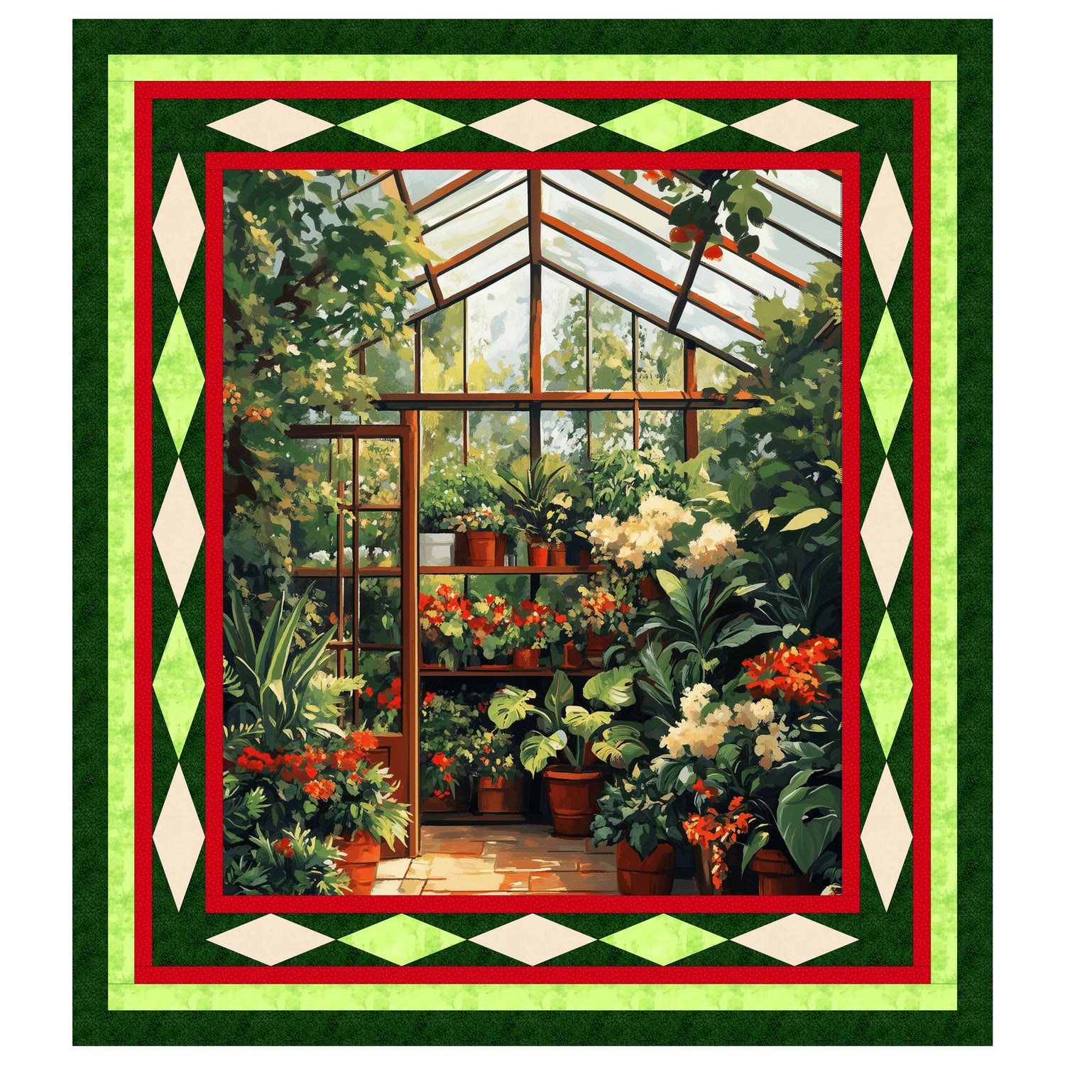 Secret Greenhouse Quilt Collection