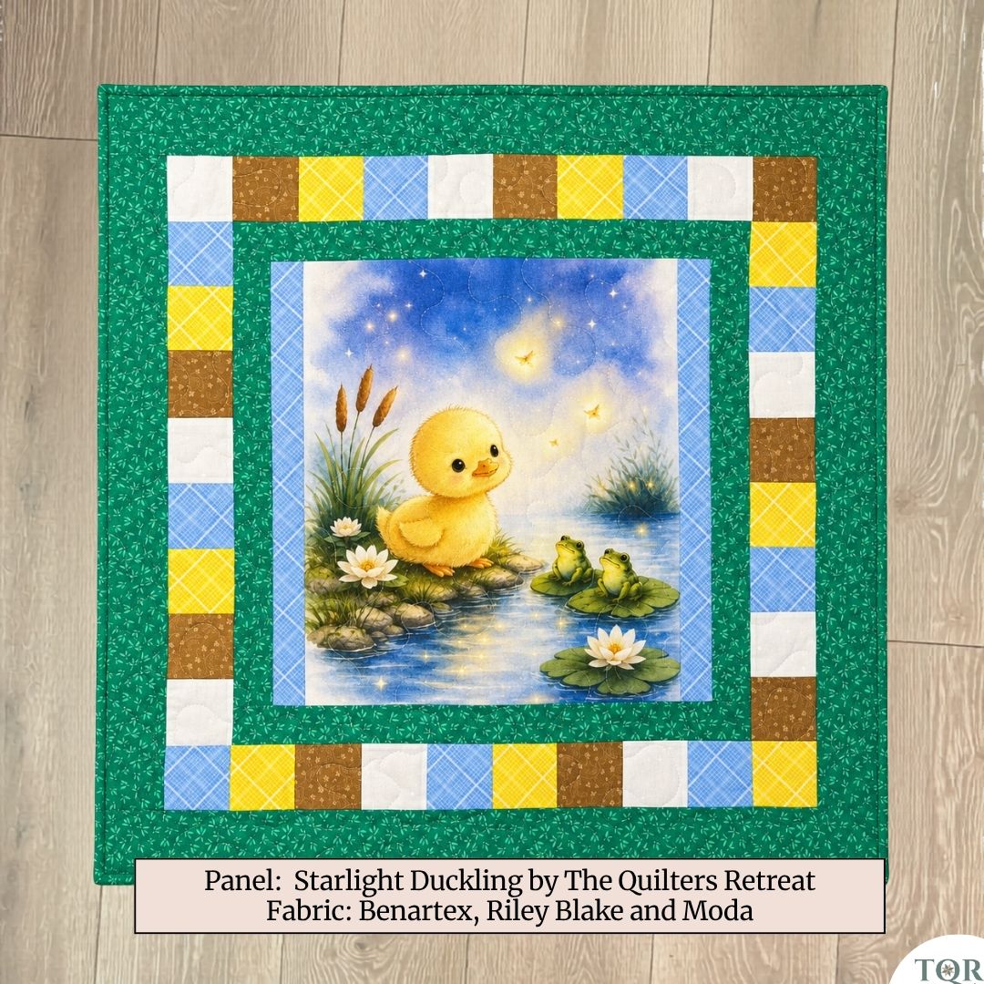 Starlight Duckling Baby Quilt Kit