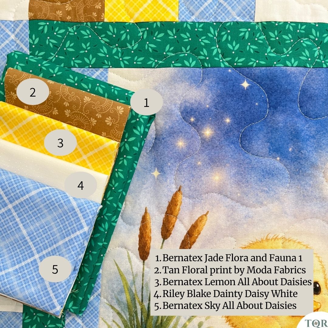 Starlight Duckling Baby Quilt Kit