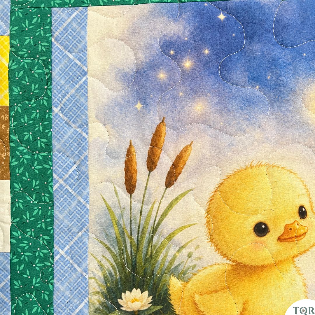 Starlight Duckling Baby Quilt Kit