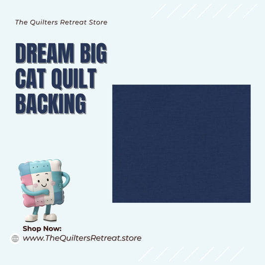 Dream Big Cat Quilt Kit Backing – 3 1/3 yard package