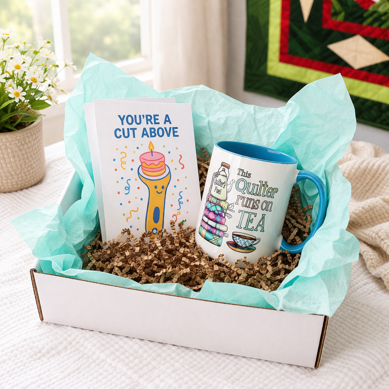 Quilty Wit Mug Gift Box