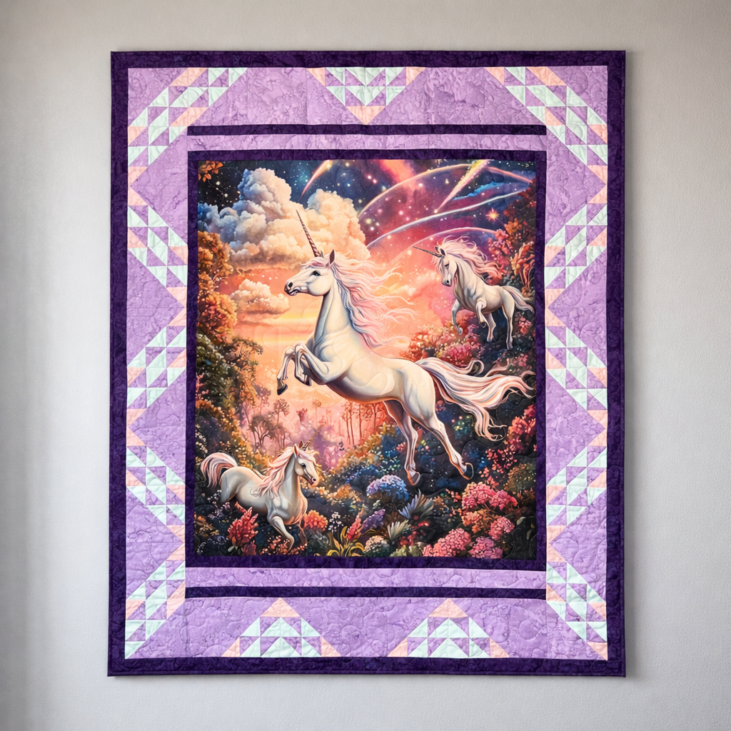 Meadowlight Panel Quilt Pattern – A 1-Yard Panel Quilt Design - Digital Download