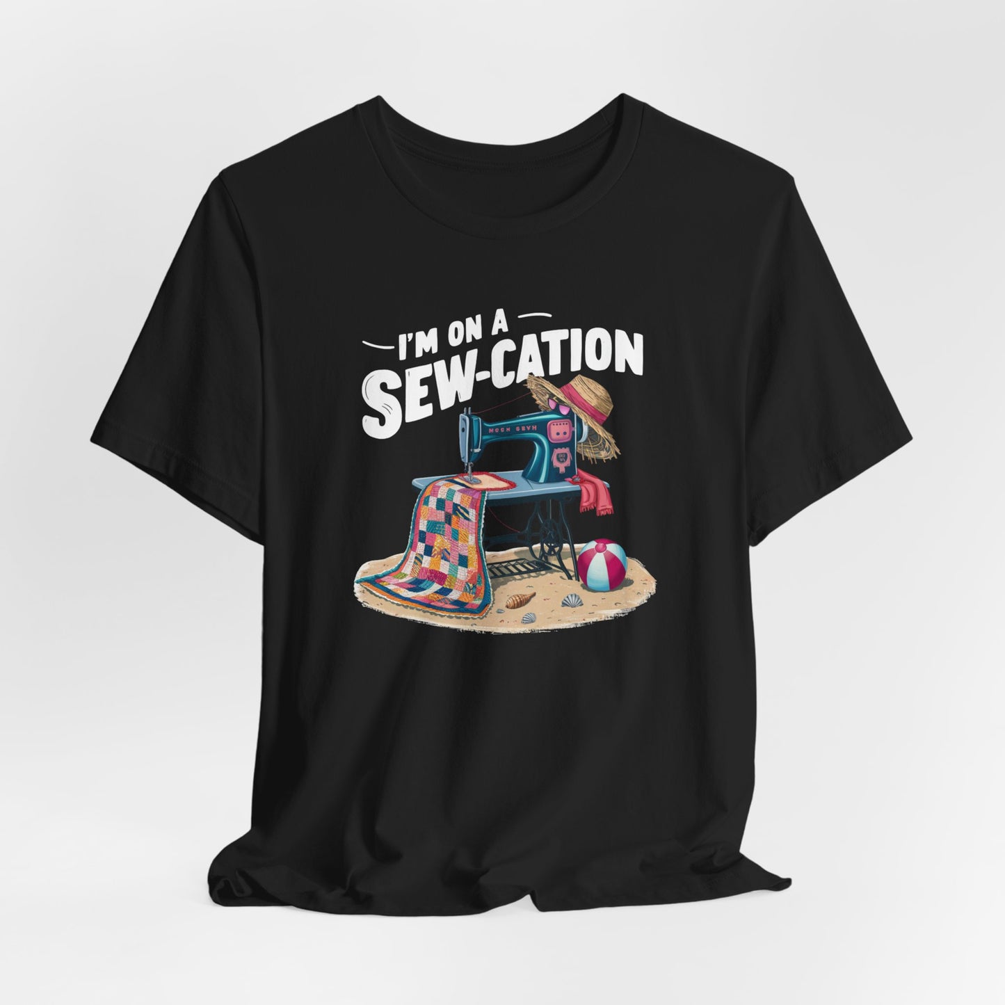The Sew-cation Sensation T-Shirt - Funny Quilting T-Shirt
