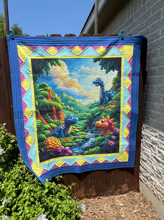 We Love Dinosaurs Quilt Pattern – Free Quilt Pattern - PDF Download