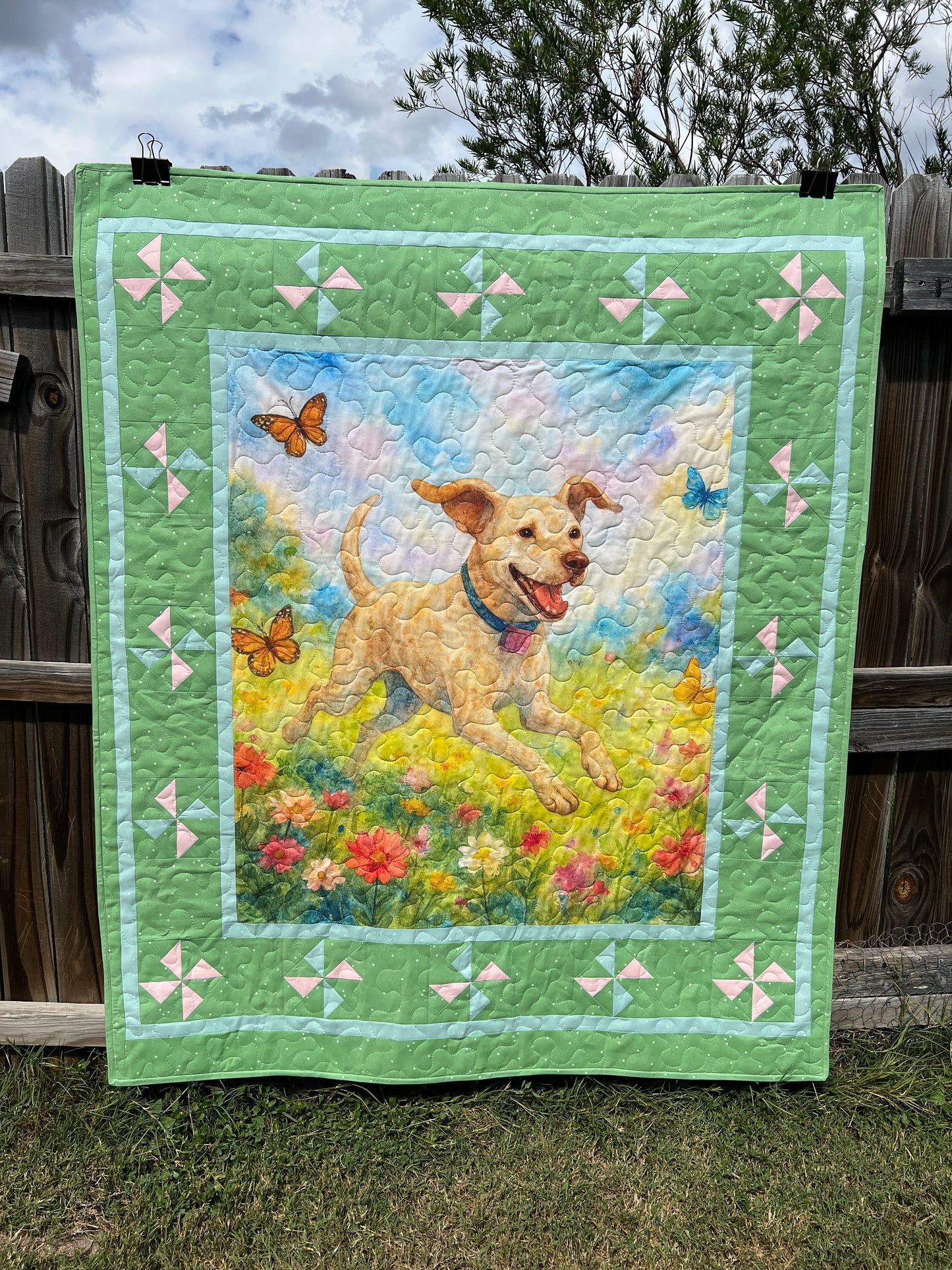 Twirly Turnstile Panel Quilt Pattern – A Whimsical Spin on a Classic Design - Digital Download