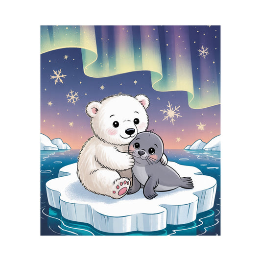 Northern Snuggles Baby Quilt Panel + Pattern