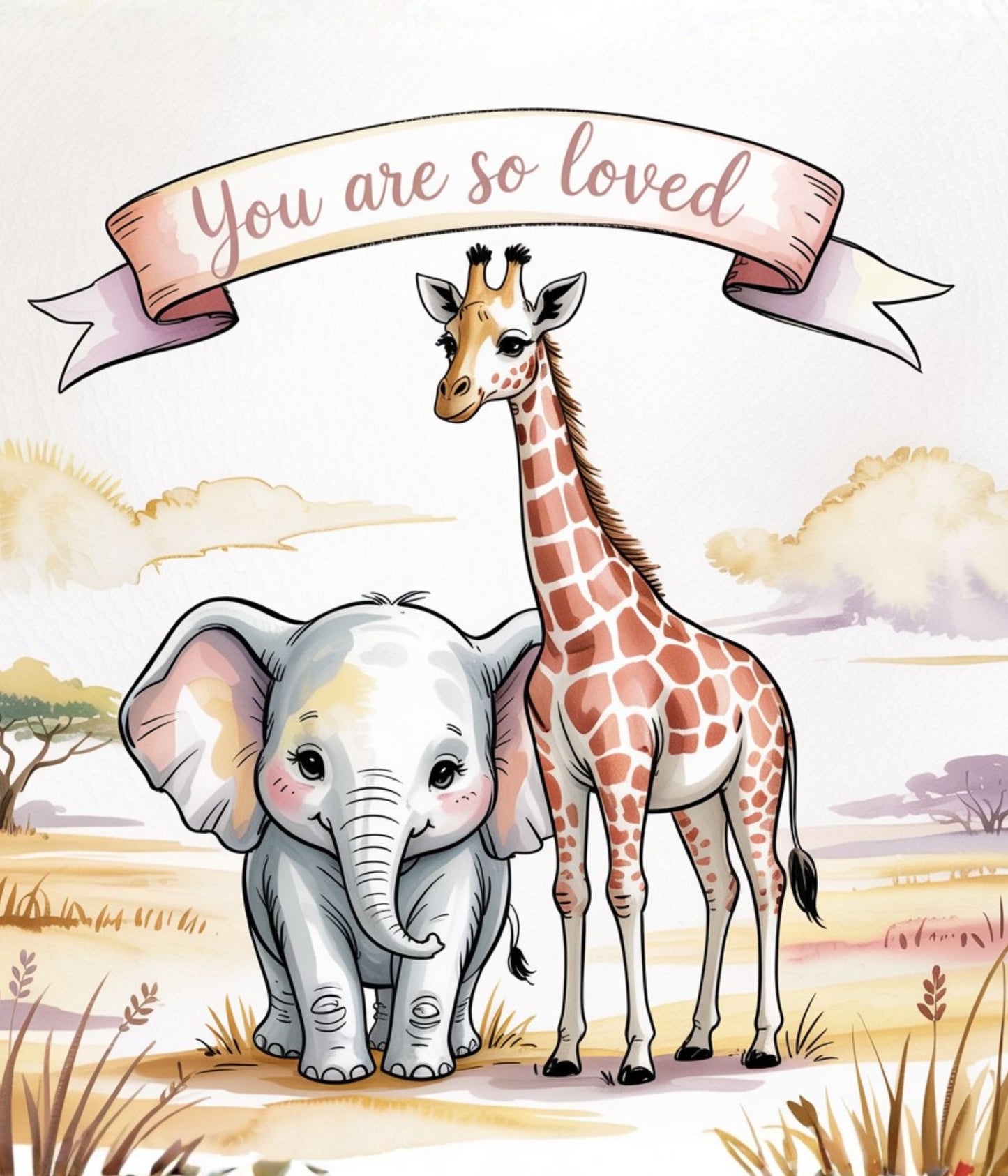 You Are So Loved Baby Quilt Panel + Pattern