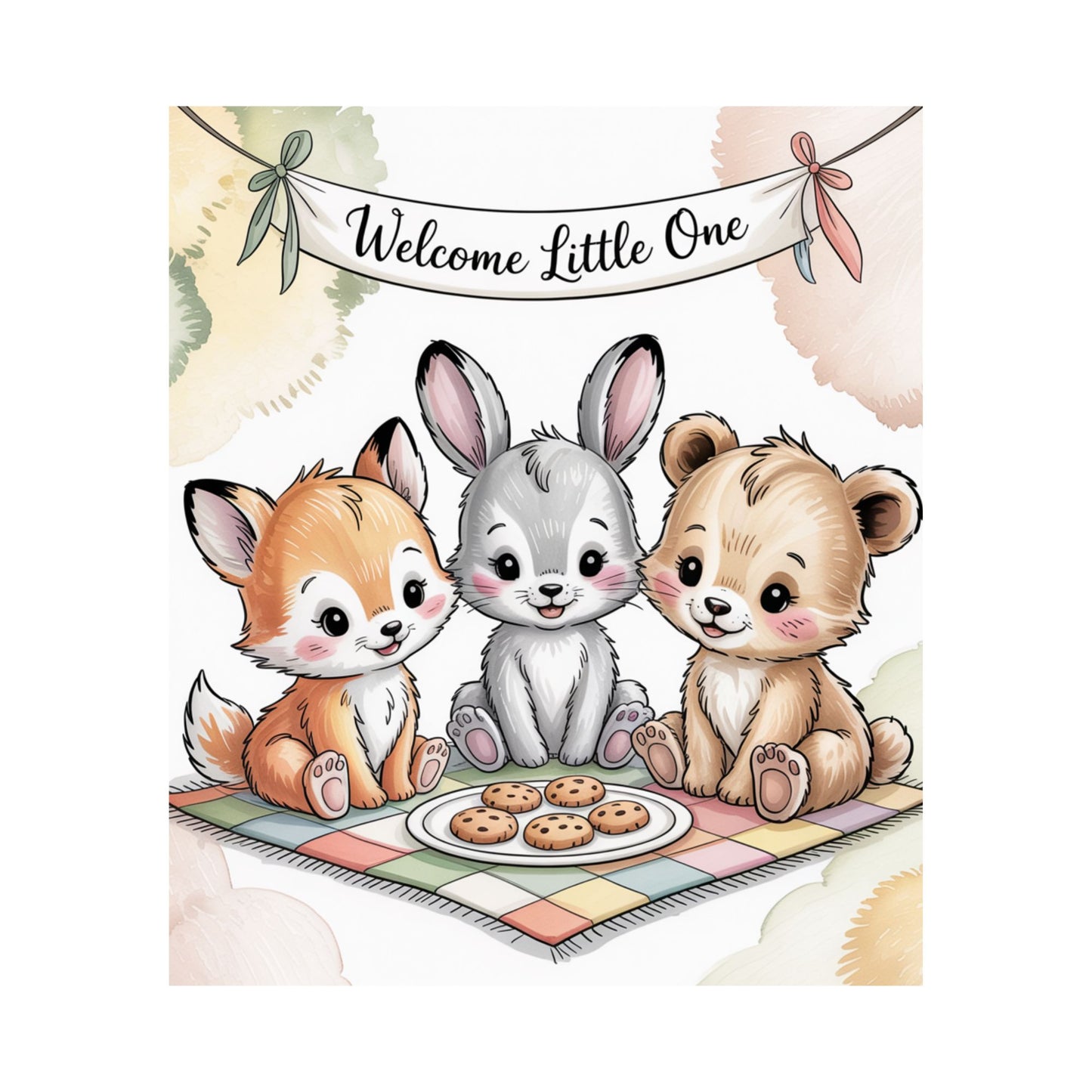 Welcome Little One Baby Quilt Panel + Pattern