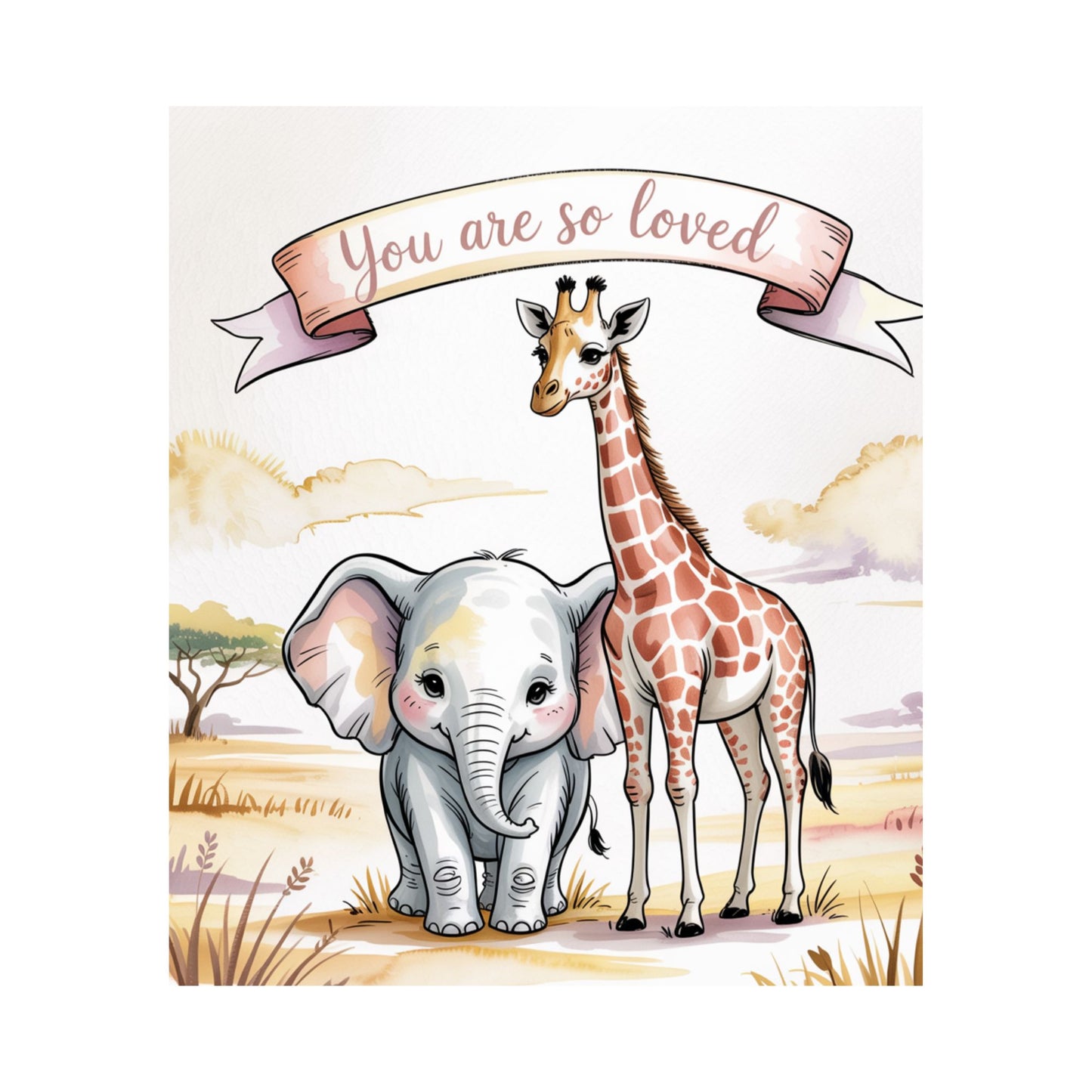 You Are So Loved Baby Quilt Panel + Pattern