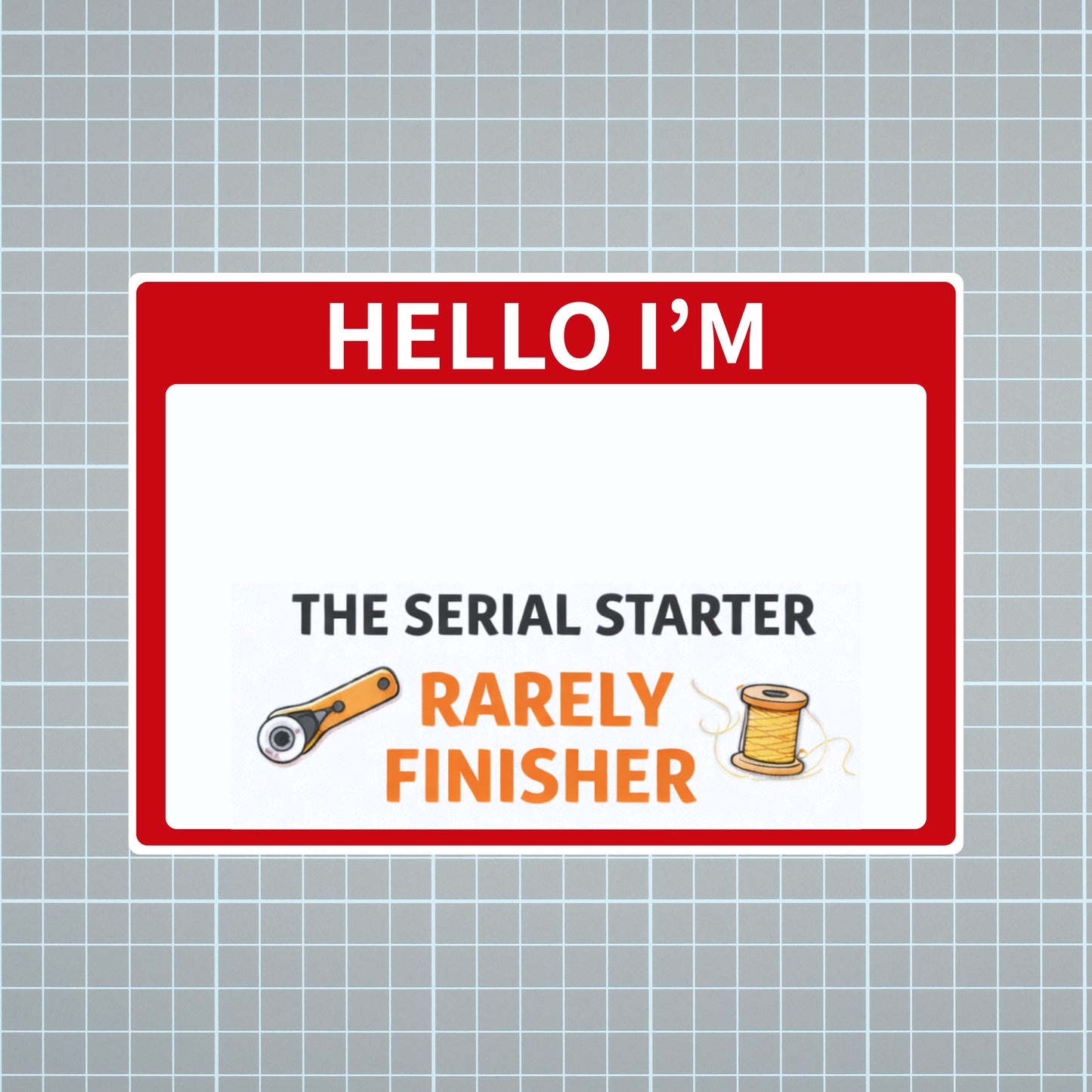 Quilter Hello Badges - Perfect Quilting Guild Hello!