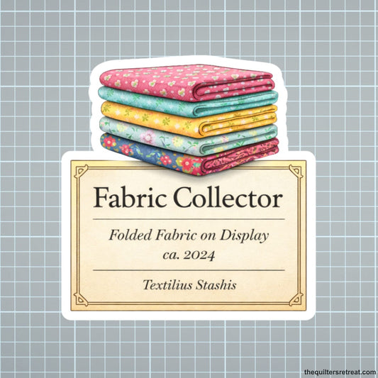 Fabric Collector Vinyl Sticker