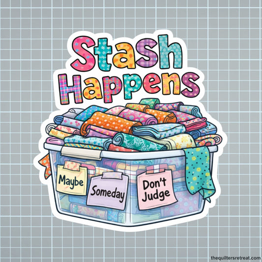 Stash Happens Vinyl Sticker