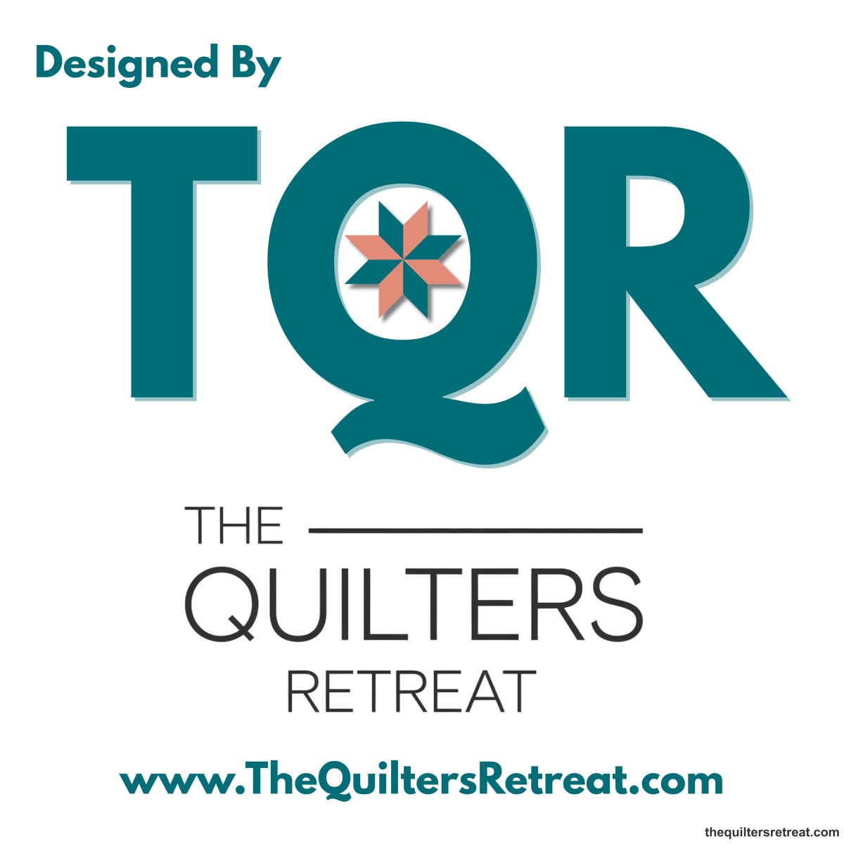 The Quilters Retreat — quilt panel designer logo