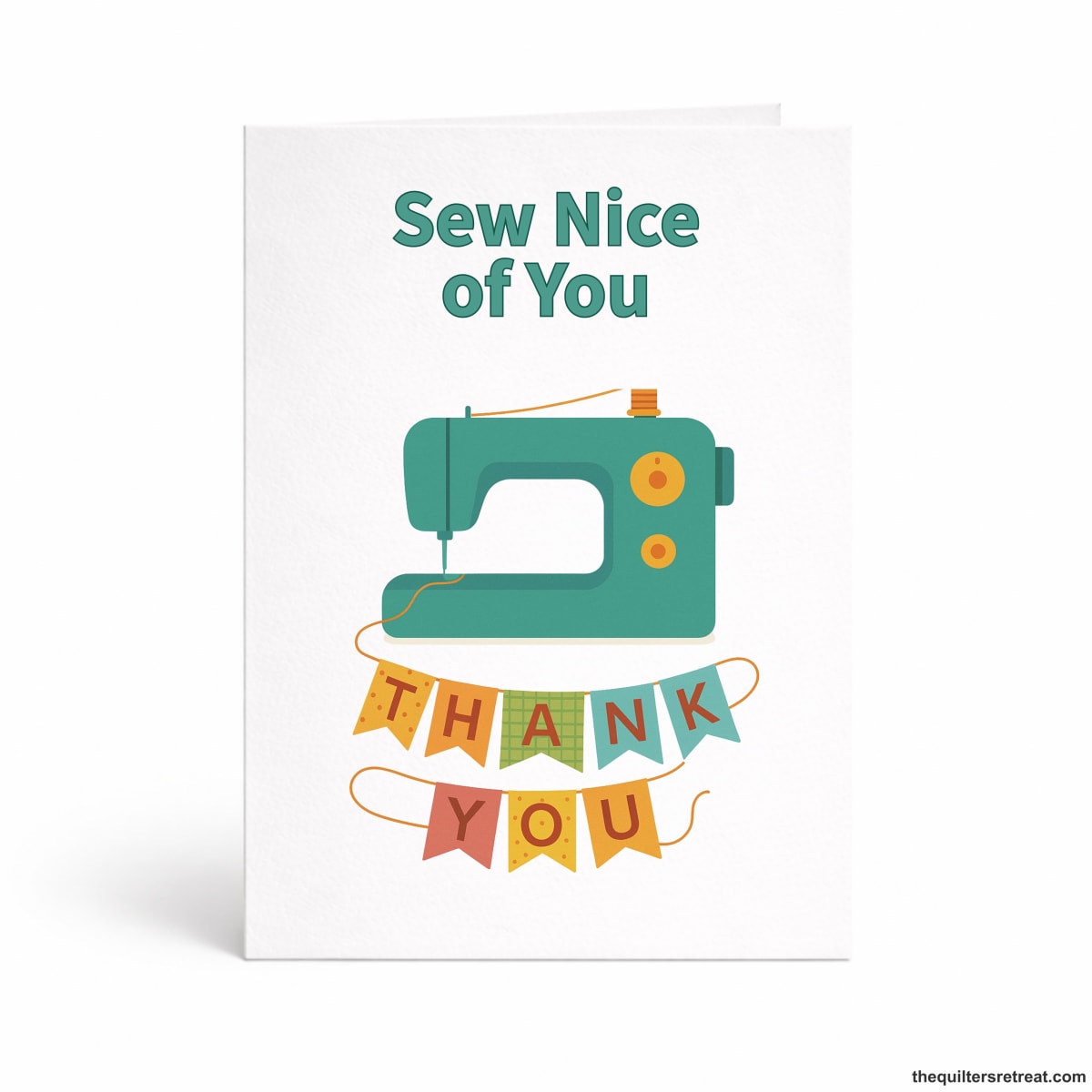 Sew Nice of You – Quilting Thank You Card for Quilters and Sewing Friends