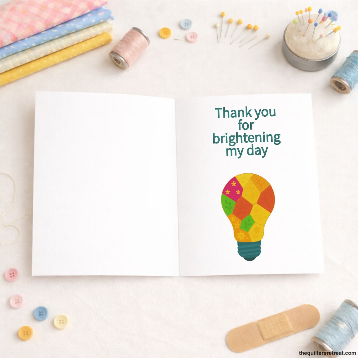 Sew Nice of You – Quilting Thank You Card for Quilters and Sewing Friends