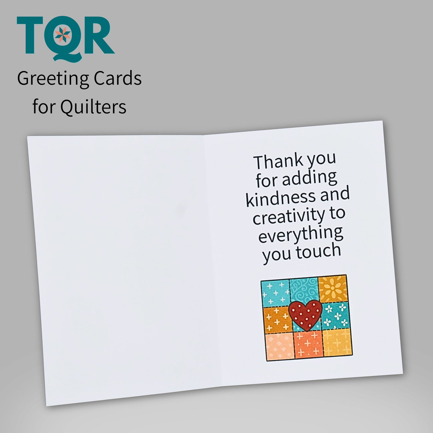 You’re So Thoughtful – Quilting Thank You Card for Quilters and Fabric Lovers