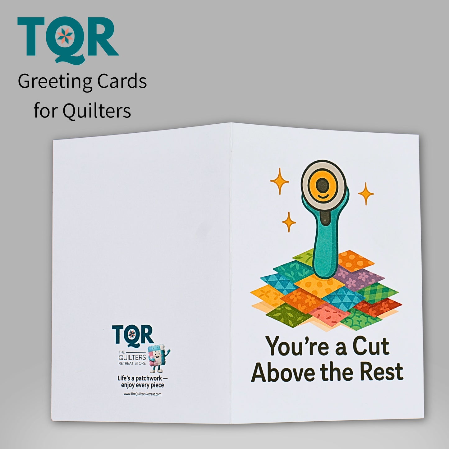 You’re a Cut Above the Rest – Quilting Thank You Card for Quilters and Sewists
