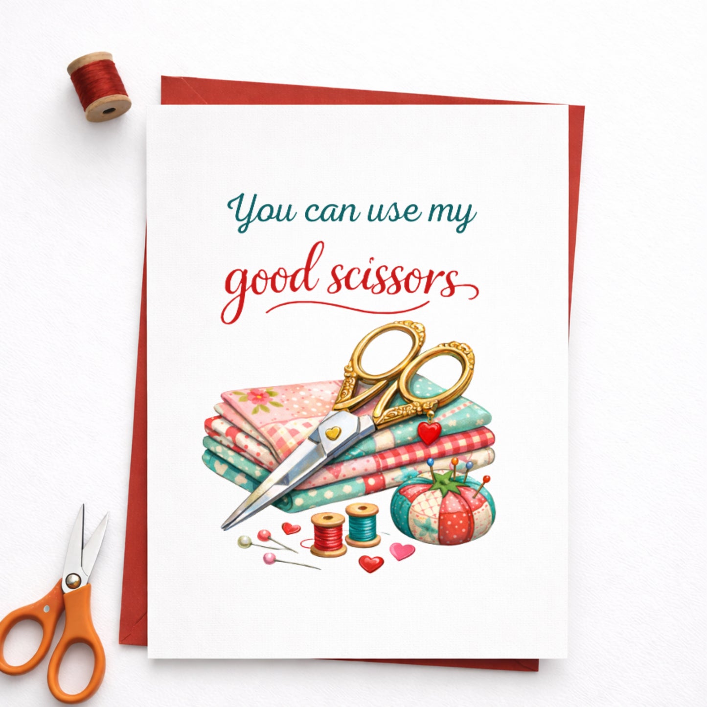 Quilter Bestie Card Pack (Set of 3) — Sewing Humor Friendship Cards