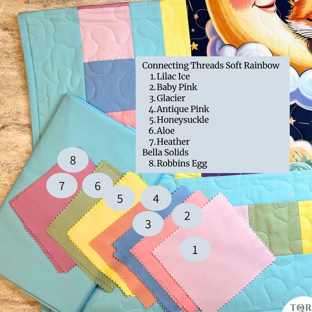 Dream Little Fox Baby Fabric Panel + Baby Quilt Pattern