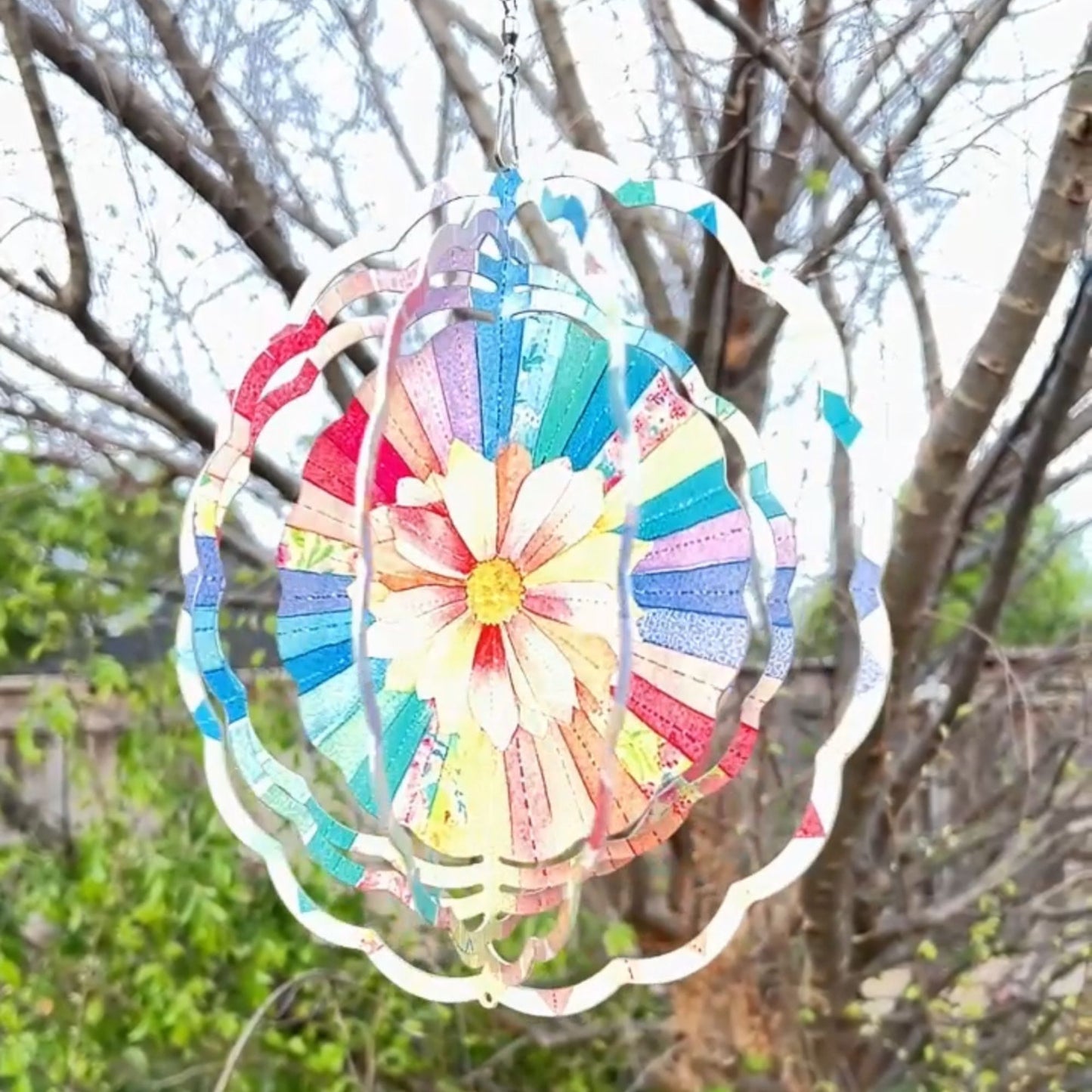 Dresden Bloom Wind Spinner