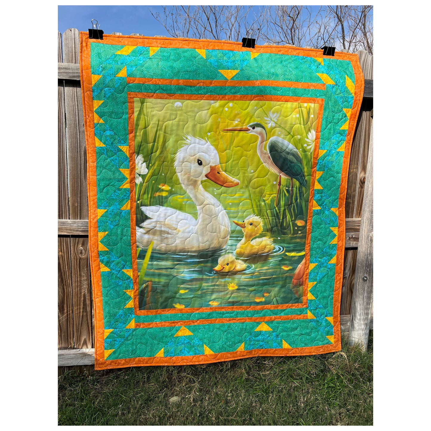 Meadowlight Panel Quilt Pattern – A 1-Yard Panel Quilt Design - Digital Download