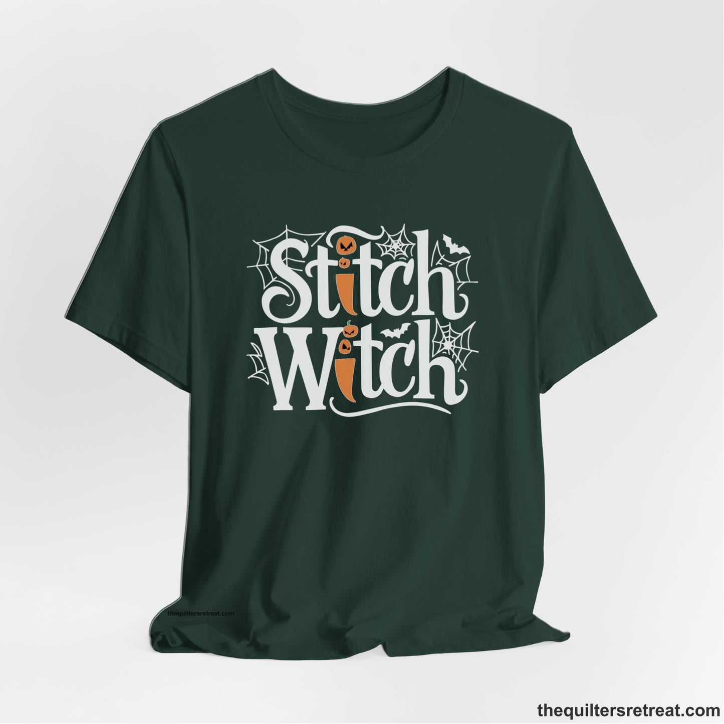 Stitch Witch Halloween Quilter's T-Shirt