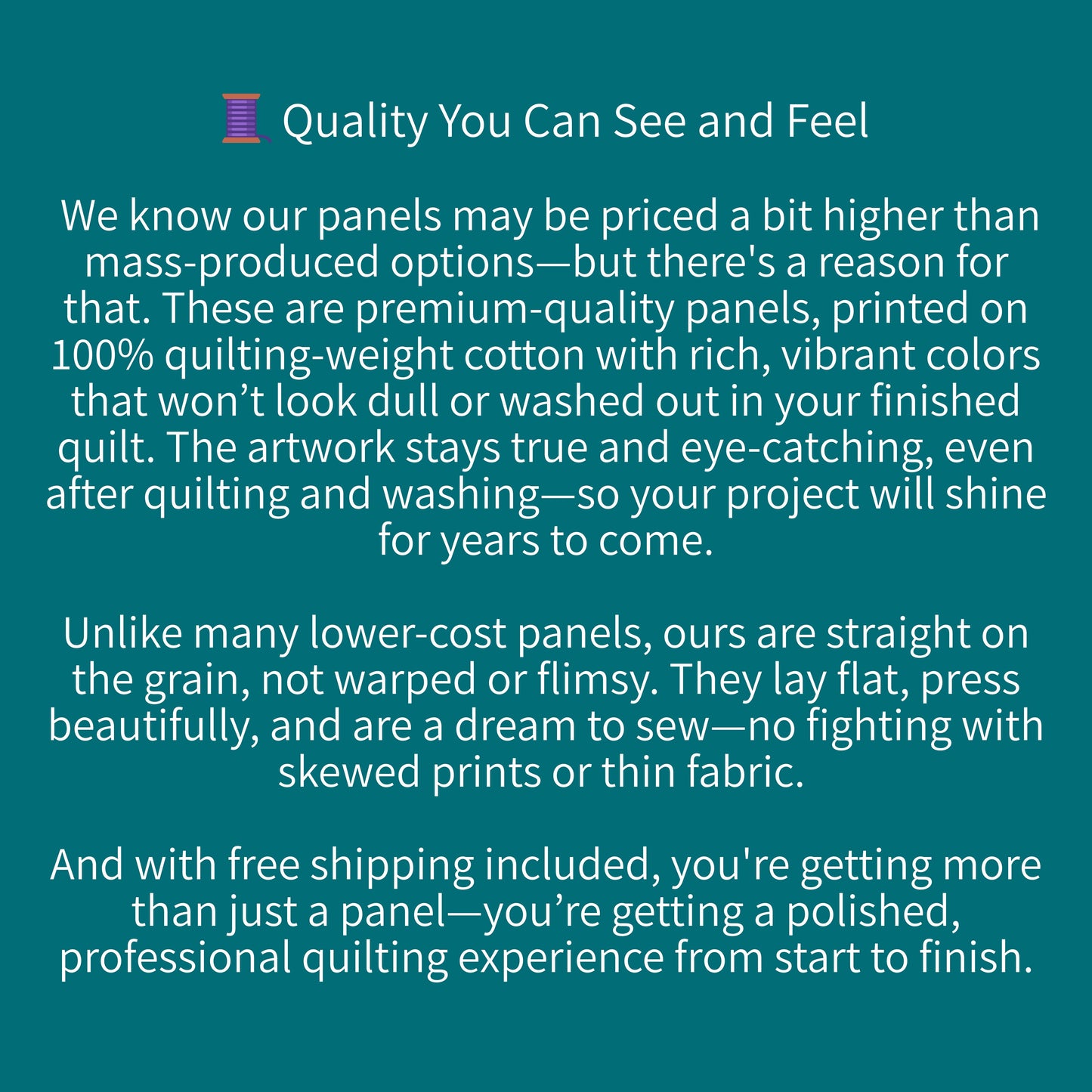 Foxglove & Lavender Botanical Quilt Panel – Set of 4 Blocks | 100% Cotton (36" x 42")